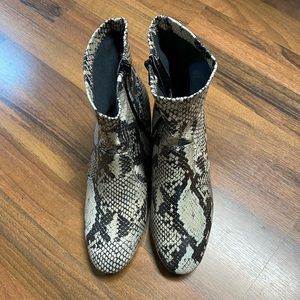 Snakeskin Boots